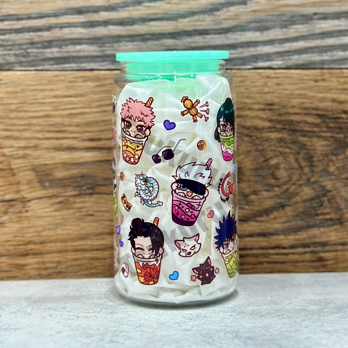16oz Clear Glass Tumbler - Sorcerers