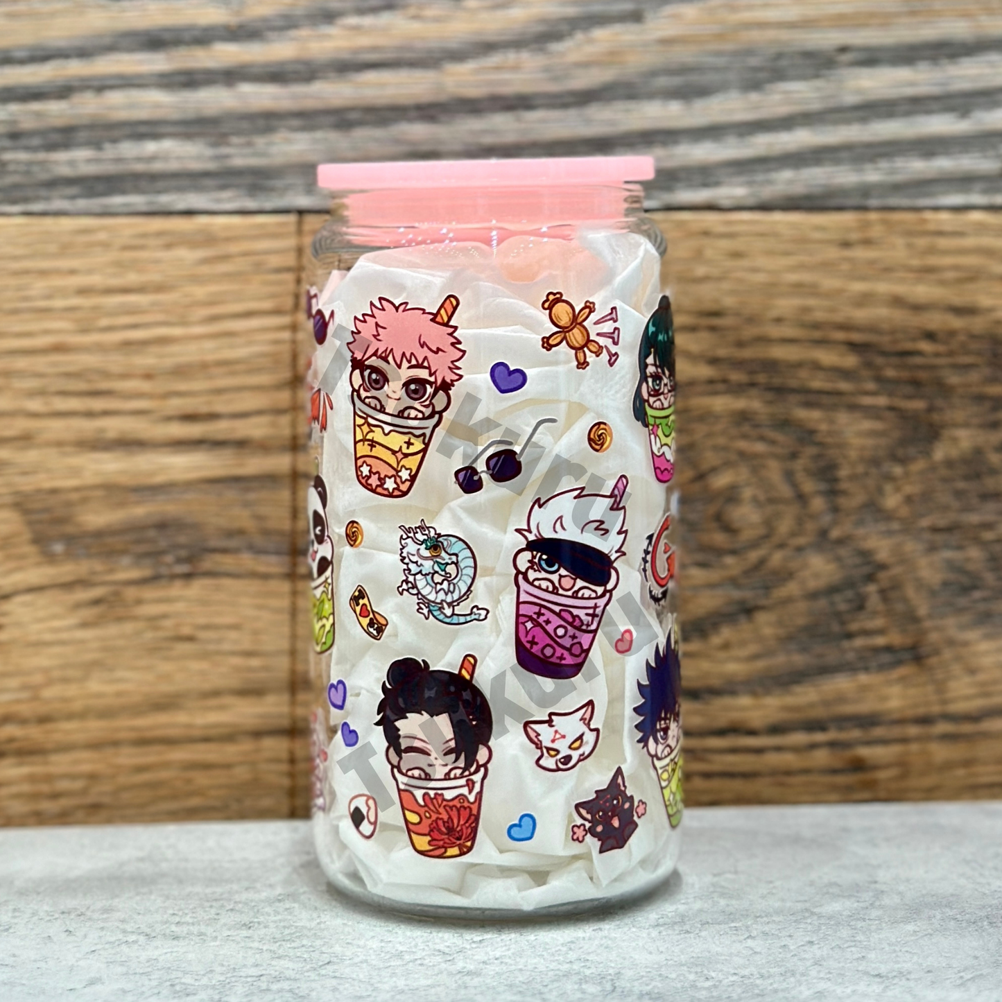 16oz Clear Glass Tumbler - Sorcerers