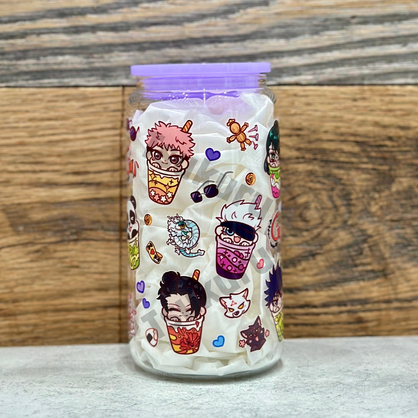 16oz Clear Glass Tumbler - Sorcerers