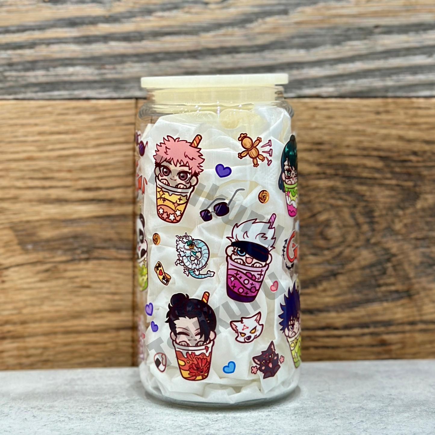 16oz Clear Glass Tumbler - Sorcerers