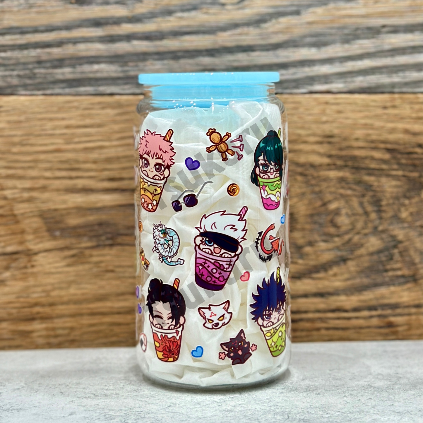 16oz Clear Glass Tumbler - Sorcerers