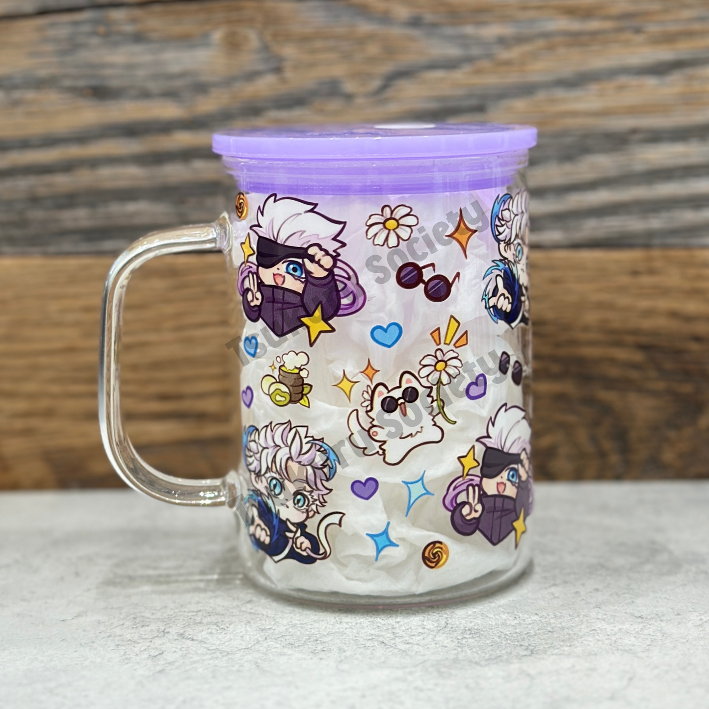 17oz Glass Mug - Strongest Sorcerer