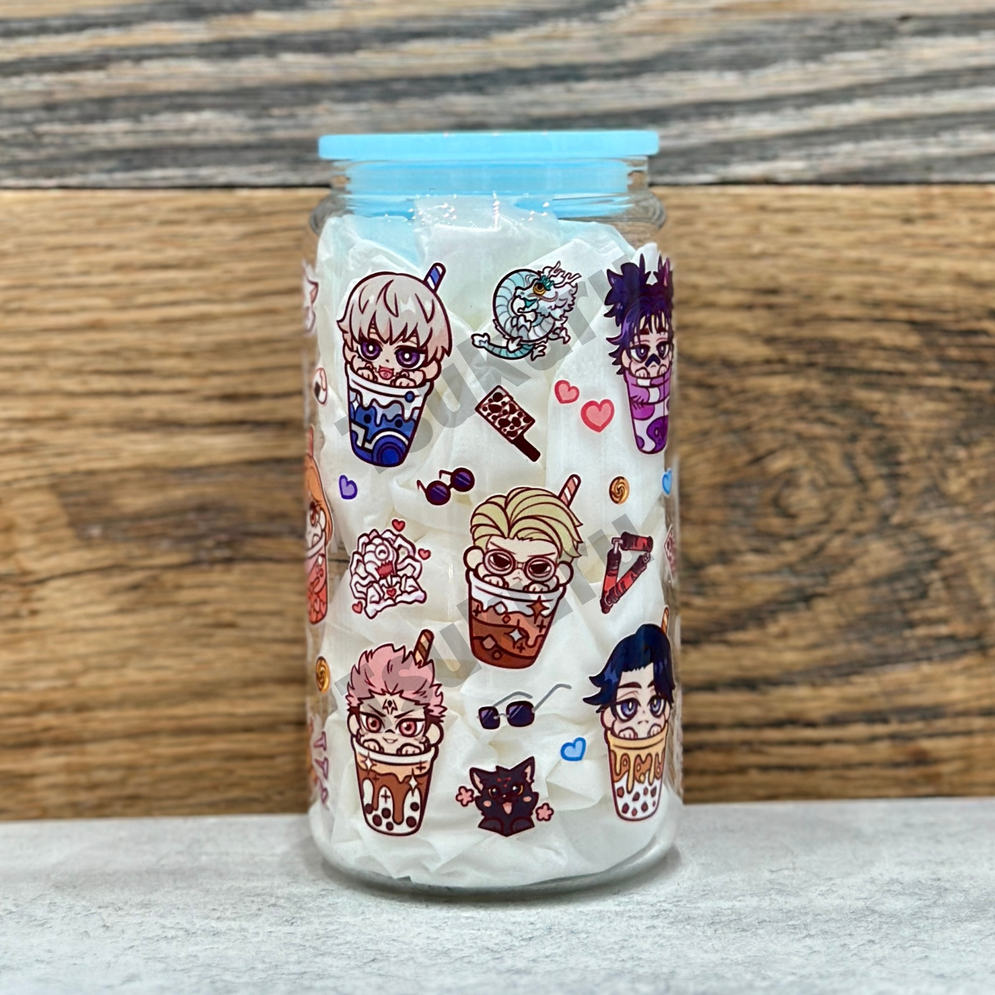 16oz Clear Glass Tumbler - Sorcerers