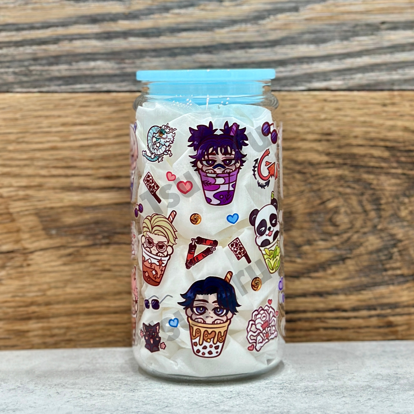 16oz Clear Glass Tumbler - Sorcerers