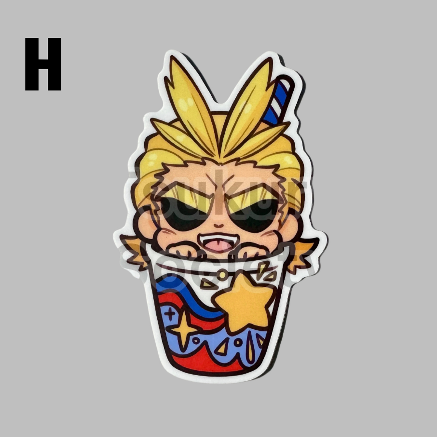 Vinyl Stickers- Boba Series - Heroes