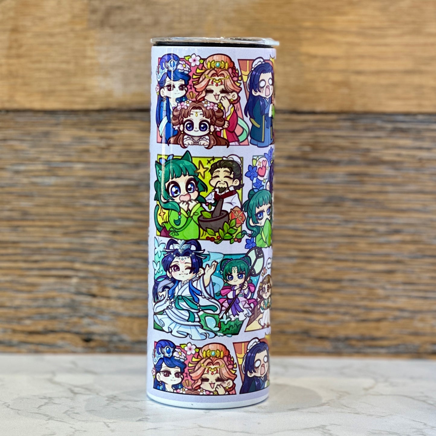 anime stainsless steel tumbler