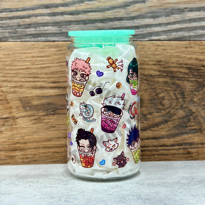 16oz Clear Glass Tumbler - Sorcerers
