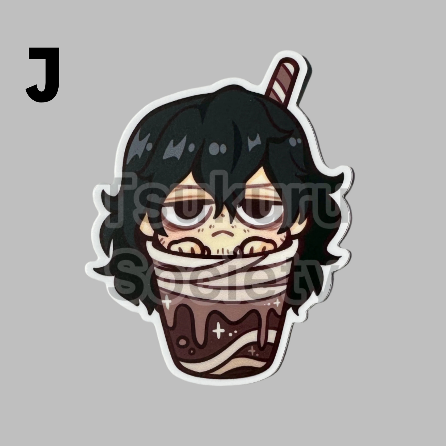 Vinyl Stickers- Boba Series - Heroes
