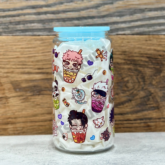 16oz Clear Glass Tumbler - Sorcerers