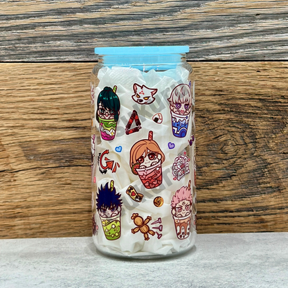 16oz Clear Glass Tumbler - Sorcerers