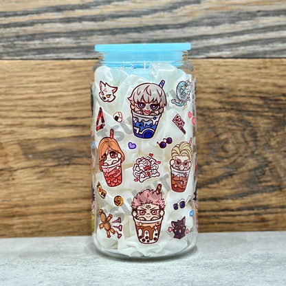 16oz Clear Glass Tumbler - Sorcerers