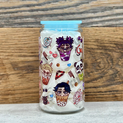 16oz Clear Glass Tumbler - Sorcerers
