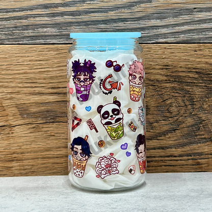 16oz Clear Glass Tumbler - Sorcerers