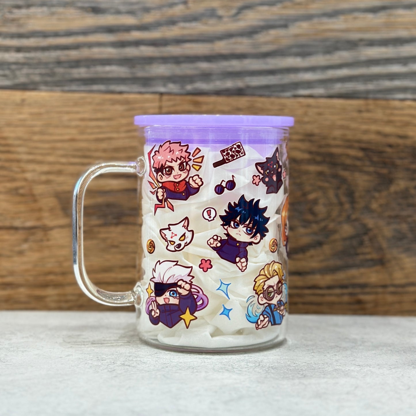 17oz Glass Mug - Sorcerers