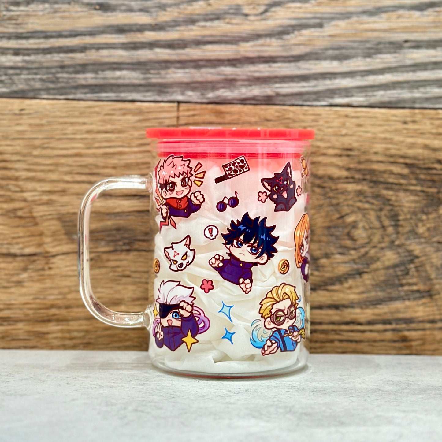 17oz Glass Mug - Sorcerers