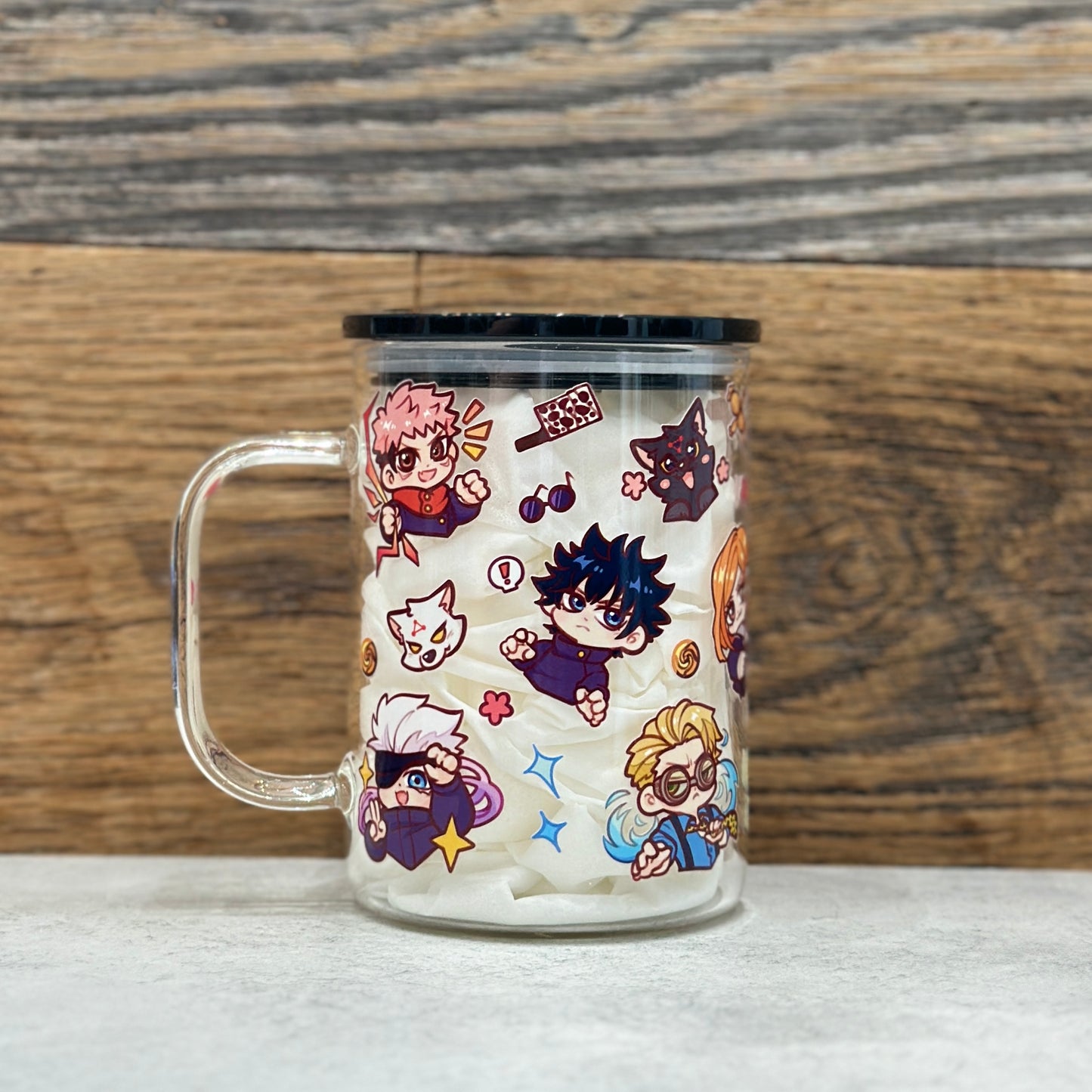 17oz Glass Mug - Sorcerers