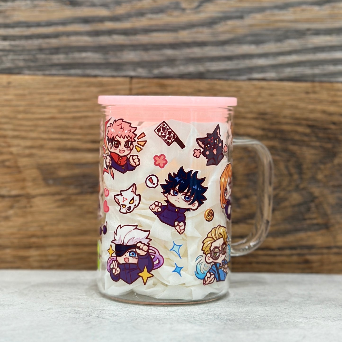 17oz Glass Mug - Sorcerers