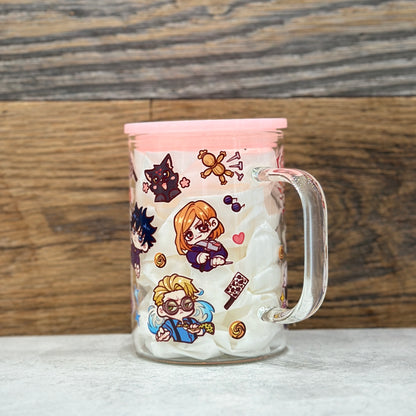 17oz Glass Mug - Sorcerers