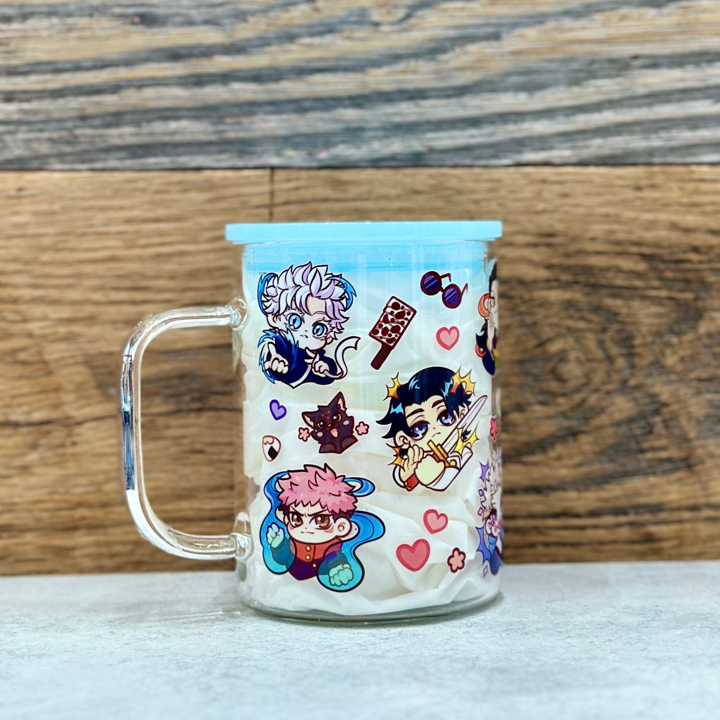 17oz Glass Mug - Battle Sorcerers