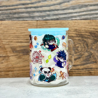 17oz Glass Mug - Battle Sorcerers