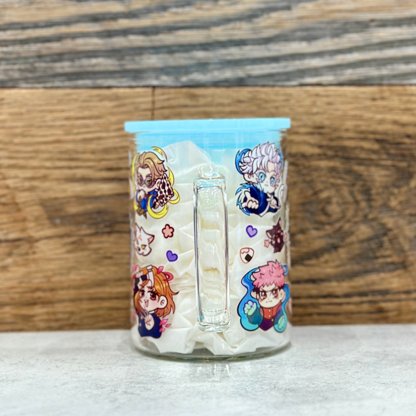 17oz Glass Mug - Battle Sorcerers