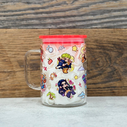 17oz Glass Mug - EH Pirates