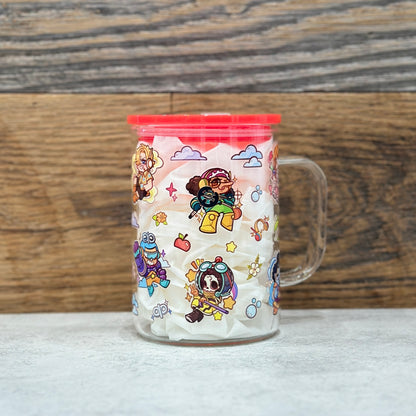 17oz Glass Mug - EH Pirates