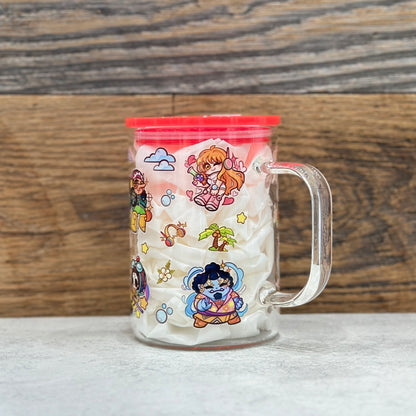 17oz Glass Mug - EH Pirates