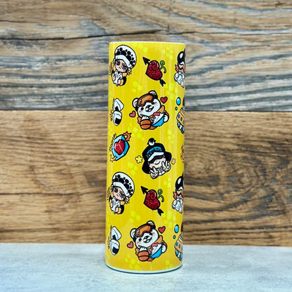 20 oz Stainless Steel Tumbler - Heart Pirates