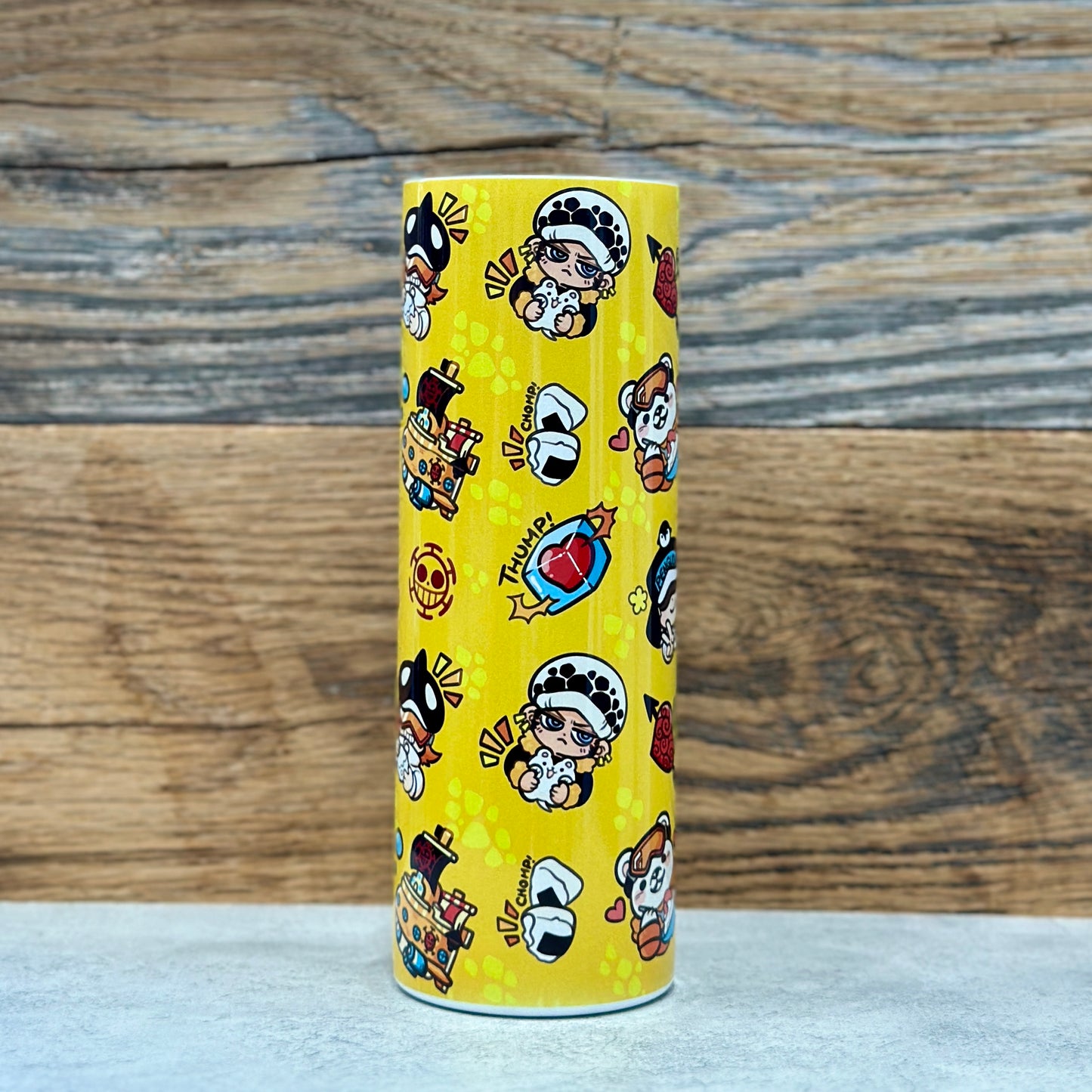 20 oz Stainless Steel Tumbler - Heart Pirates