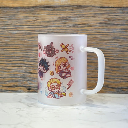 17oz Frosted Glass Mug - Sorcerers