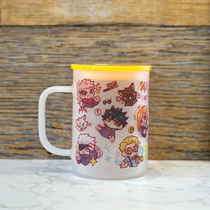 17oz Frosted Glass Mug - Sorcerers