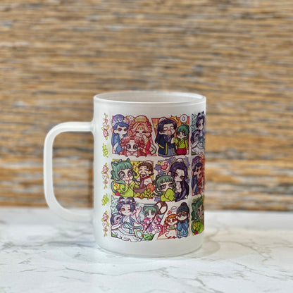 17oz Frosted Glass Mug - AD Panels