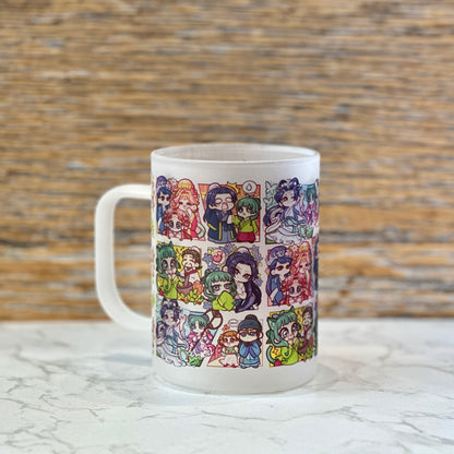 17oz Frosted Glass Mug - AD Panels