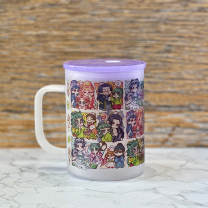17oz Frosted Glass Mug - AD Panels